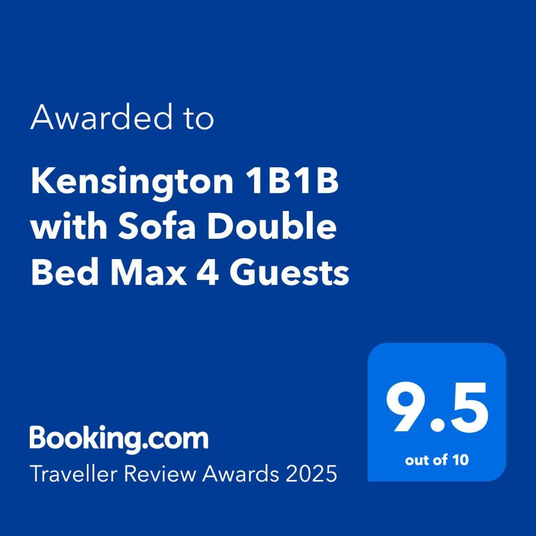 Kensington 1B1B With Sofa Double Bed Max 4 Guests Apartment London Exterior photo